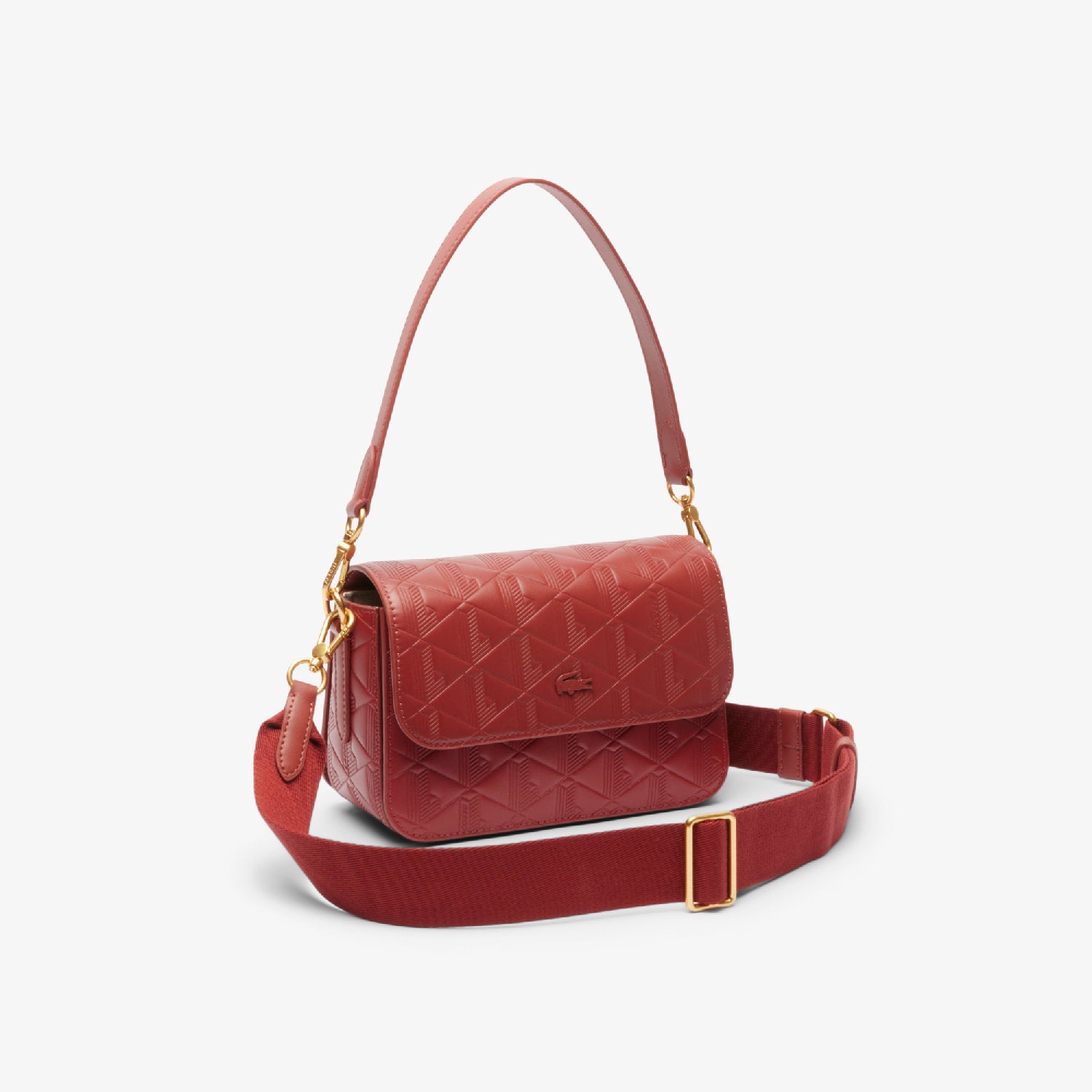 Sac à bandoulière Maheki embossé en cuir - Iberis