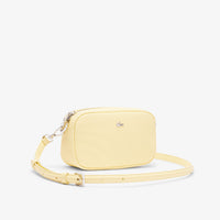 Sac à bandoulière Daily City en piqué - Jaune