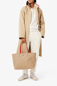 Sac cabas Anna zippée en piqué - Viennois Grenadine