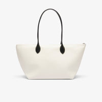 Sac cabas Athena en piqué - Farine Noir