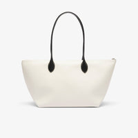 Sac cabas Athena en piqué - Farine Noir