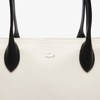 Sac cabas Athena en piqué - Farine Noir