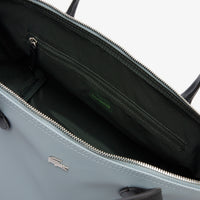 Athena tote bag in piqué - Tradewinds Black