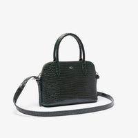 Petit sac Chantaco embossé en cuir - Sinople