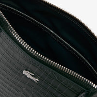 Petit sac Chantaco embossé en cuir - Sinople