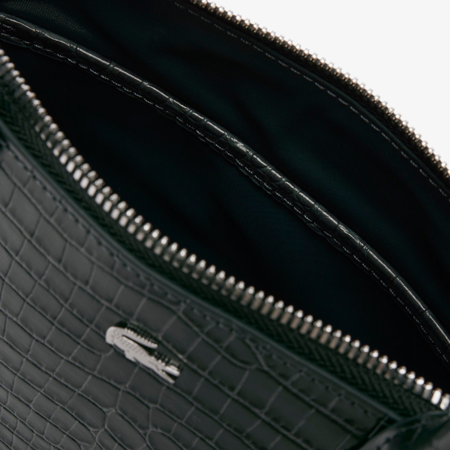Petit sac Chantaco embossé en cuir - Sinople