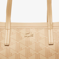 Sac cabas Zely grainé avec pochette - Mono Viennois