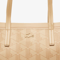 Sac cabas Zely grainé avec pochette - Mono Viennois
