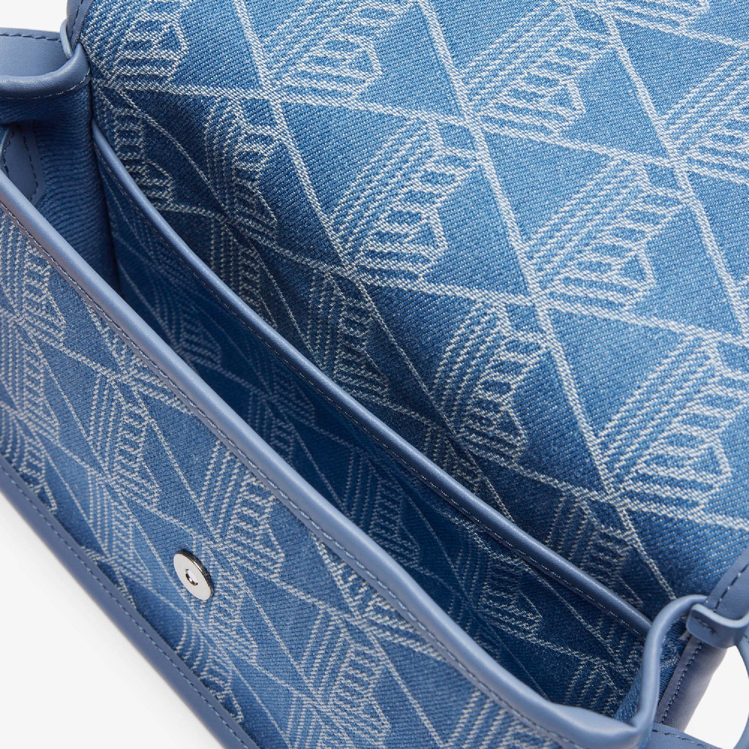 Heritage Jacquard Flap Bag - Mono Jacquard Denim