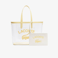 Anna tote bag with pocket - Transparent Yellow