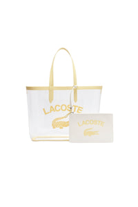 Anna tote bag with pocket - Transparent Yellow