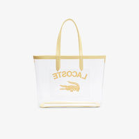 Anna tote bag with pocket - Transparent Yellow