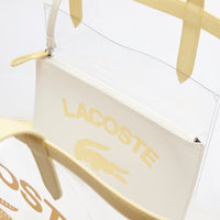 Anna tote bag with pocket - Transparent Yellow
