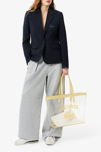 Anna tote bag with pocket - Transparent Yellow