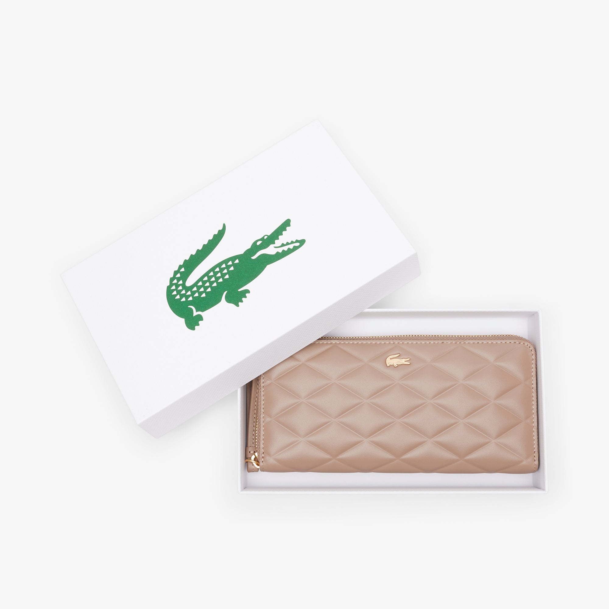 Zip Wallet - Taupe