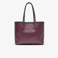 Shopping Bag - Abimes Croc Emboss