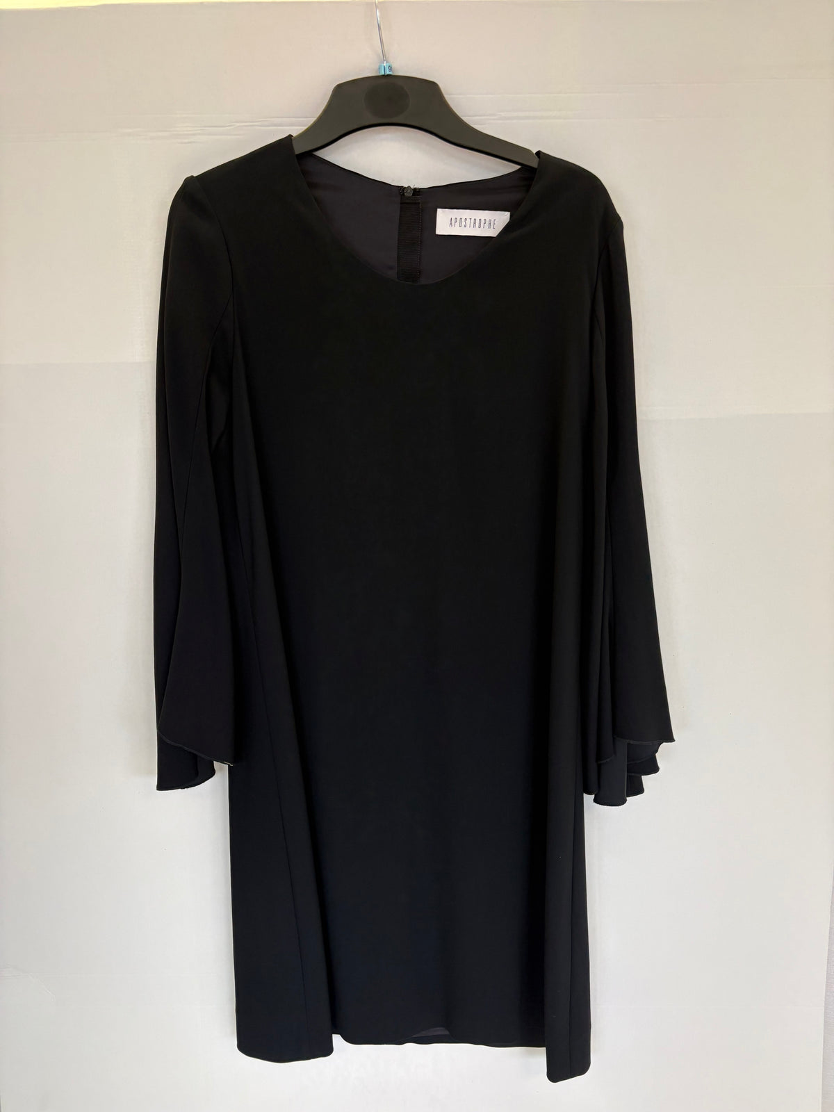 Robe envers satin - Marine