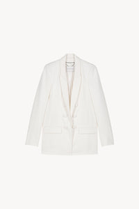 Veste lin - Marine