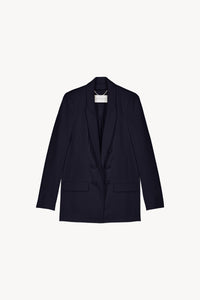 Veste lin - Marine