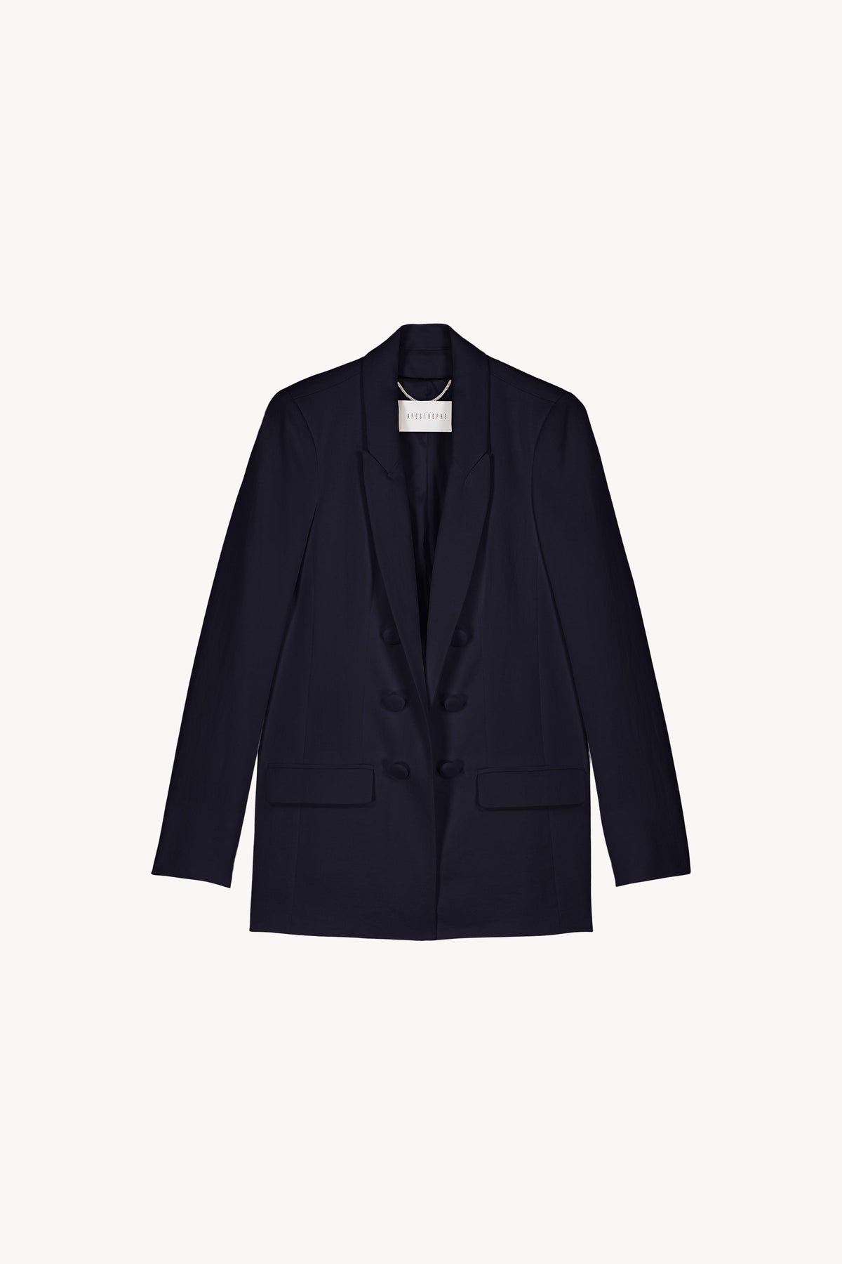 Veste lin - Marine