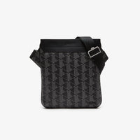 The Blend printed flat bag - Monogram Black Grey