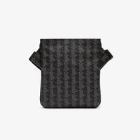 The Blend printed flat bag - Monogram Black Grey