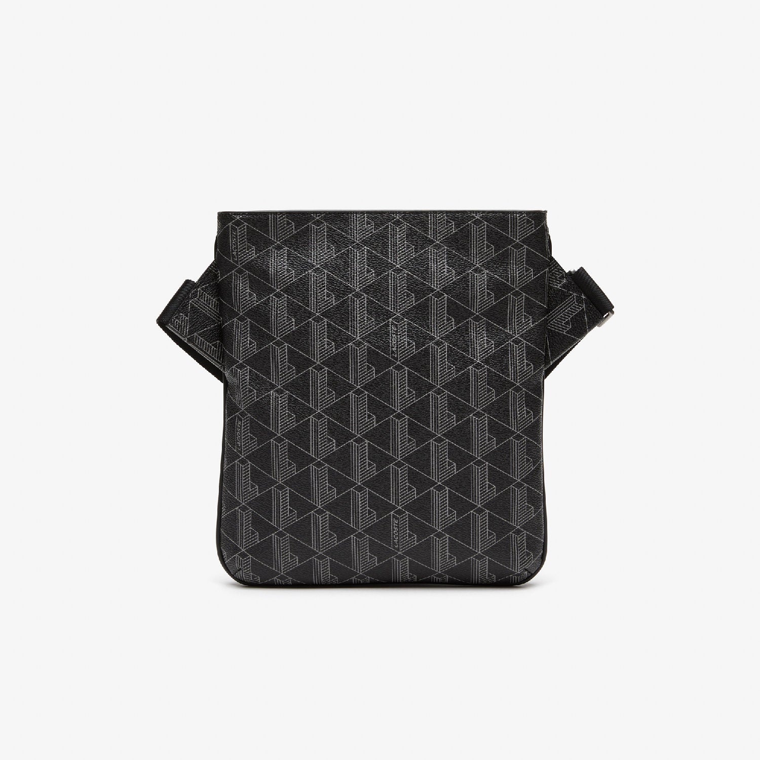 The Blend printed flat bag - Monogram Black Grey