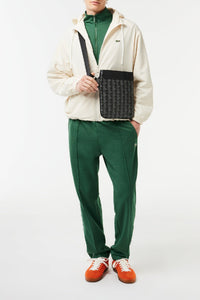 The Blend printed flat bag - Monogram Black Grey
