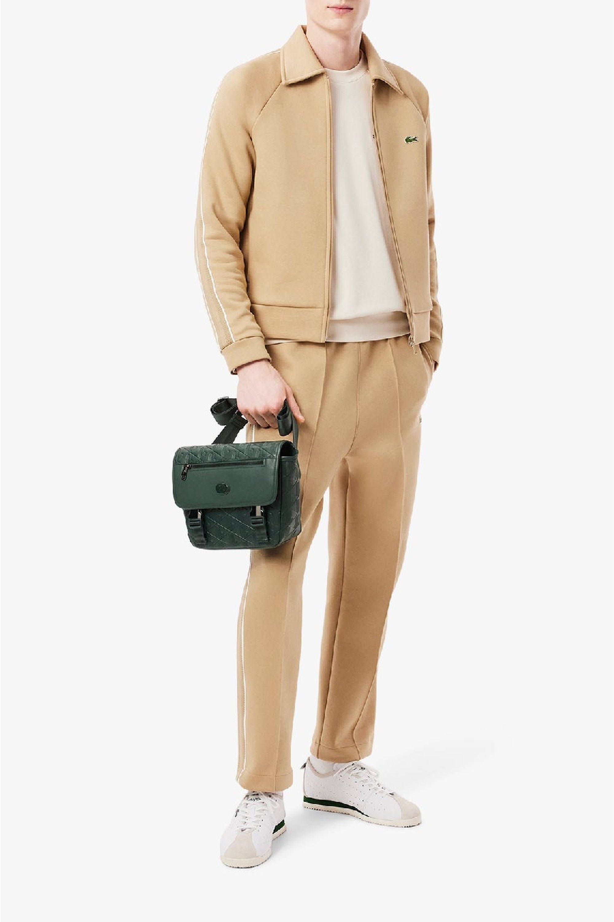 Petit sac messenger en monogramme - Sinople