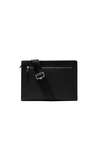 Sac à bandoulière Chantaco en cuir - Noir