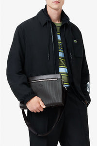 Sac à bandoulière Chantaco en cuir - Noir
