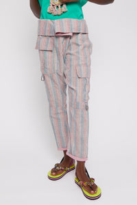 Pantalon sarouel Nicobar - Stripes
