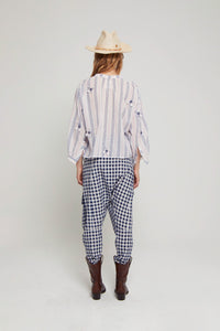 1_79€_WARNING_RED PANTS NICOBAR - Red