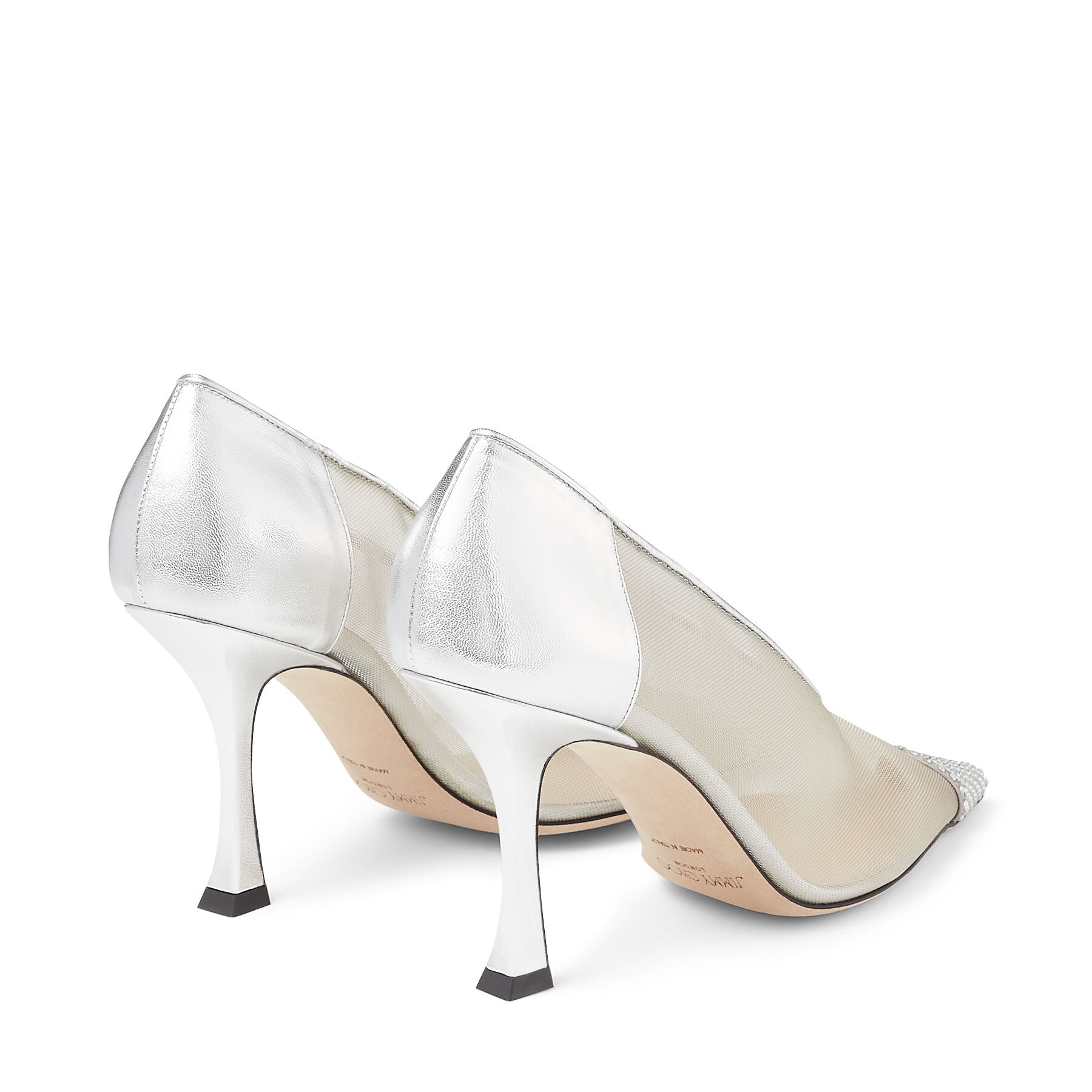 ZNO STOCK 1 DJV 1/0 ST 0% Prix 250 / Reco 200 CRYSTAL/SILVER Shoe NICOLE 90