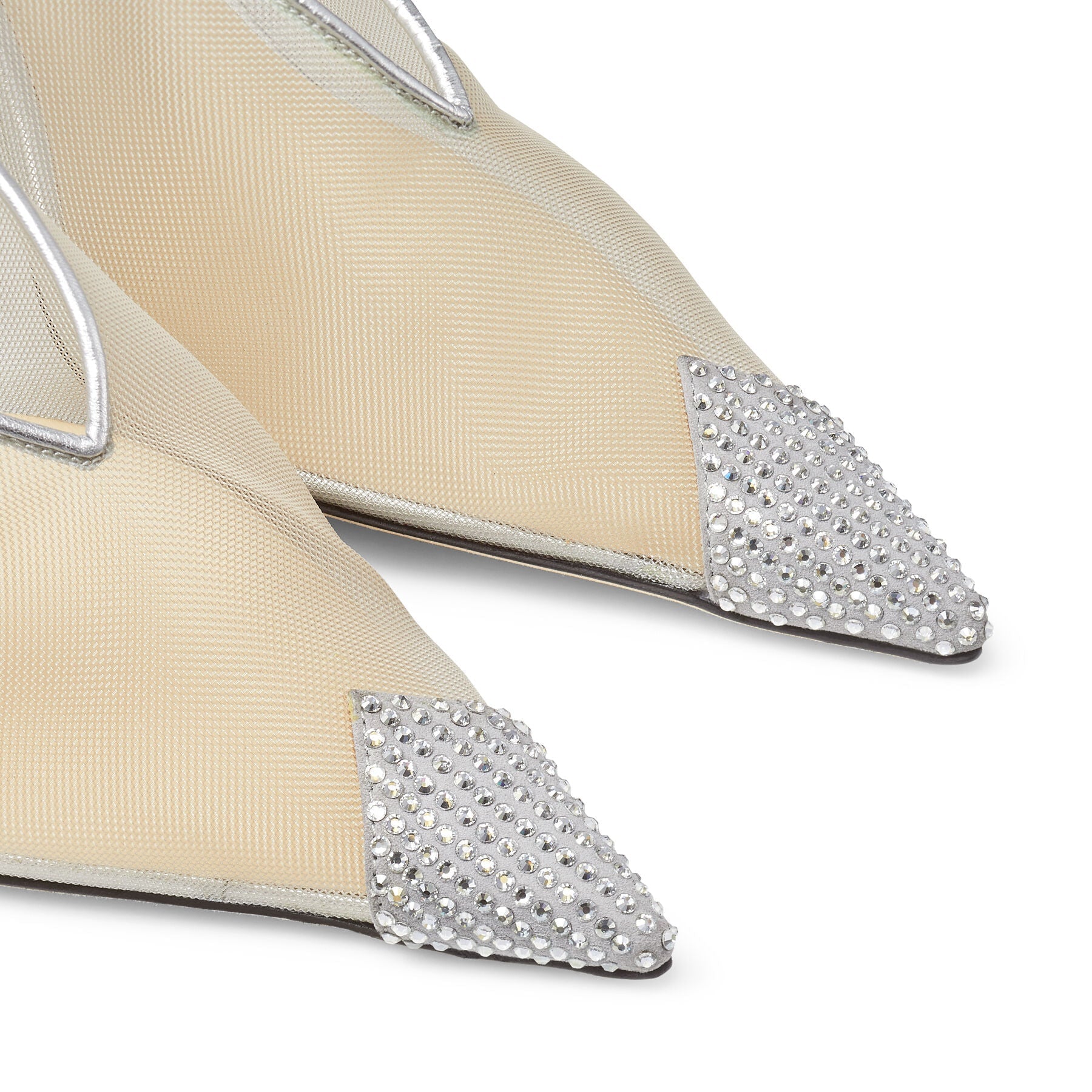 ZNO STOCK 1 DJV 1/0 ST 0% Prix 250 / Reco 200 CRYSTAL/SILVER Shoe NICOLE 90
