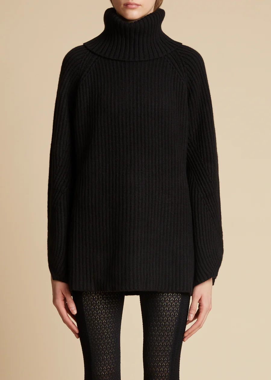 Nimbus sweater in cashmere - Black