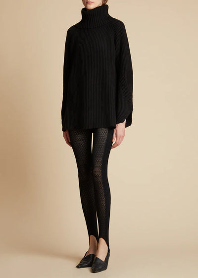 Nimbus sweater in cashmere - Black