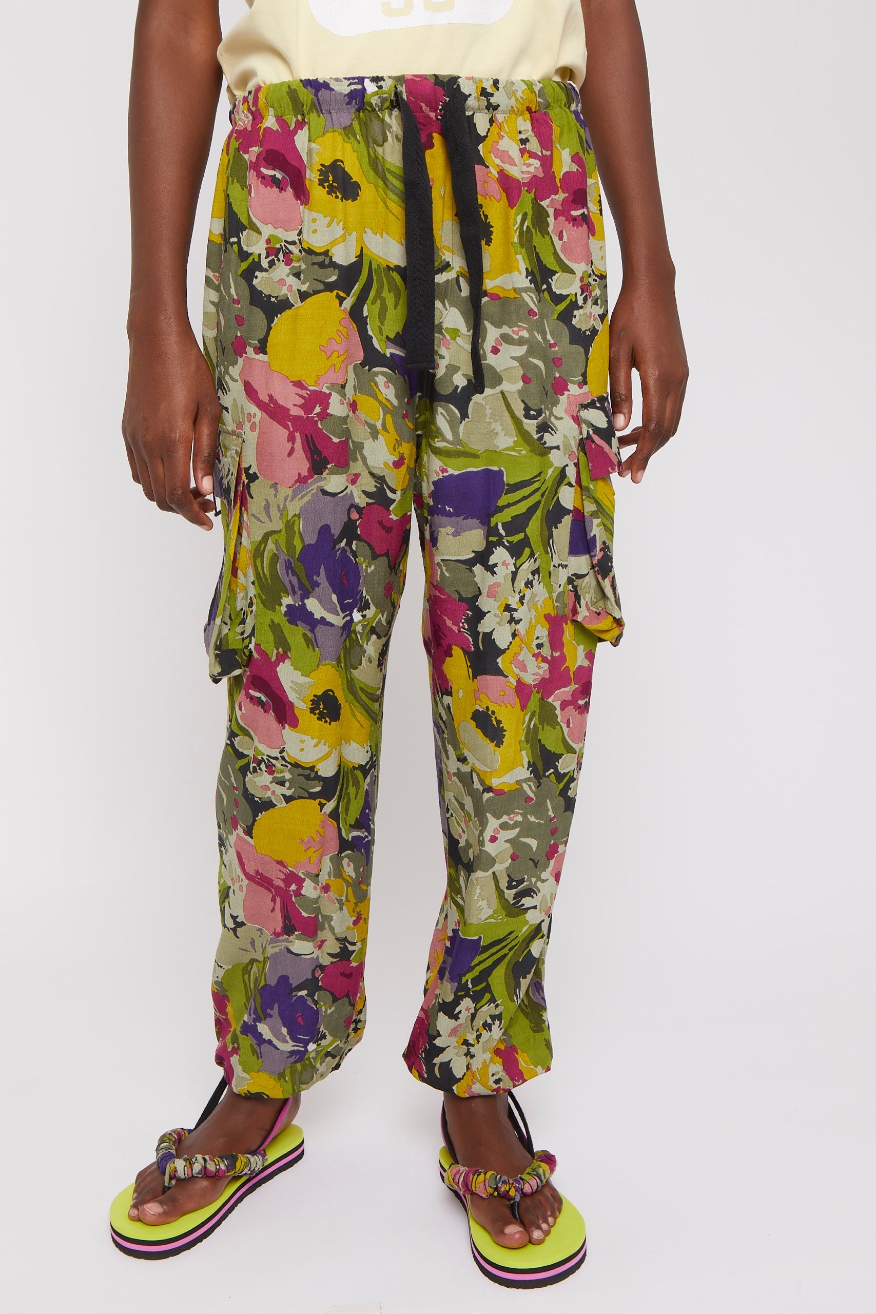 Pantalon droit Ning fleuri - Poppy