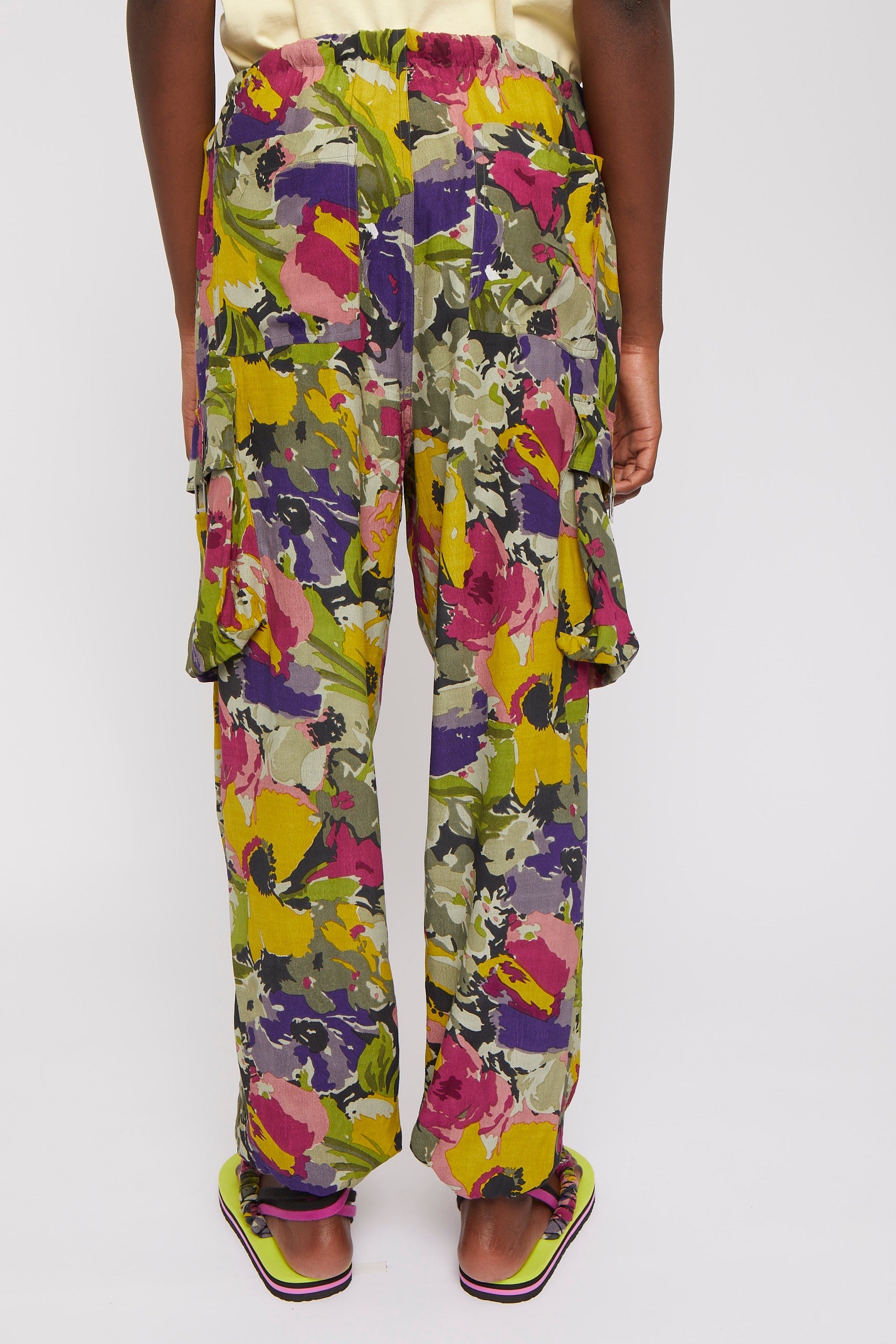 Pantalon droit Ning fleuri - Poppy