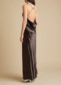 Nirva dress - Dark Brown