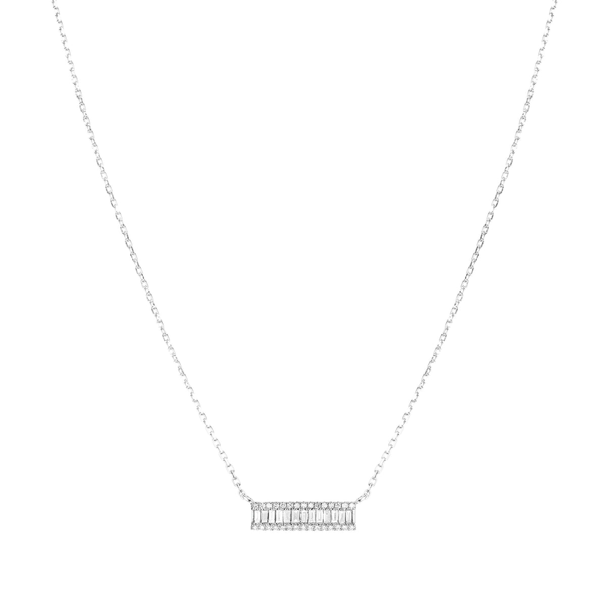 COLLIER ECLAT OR BLANC