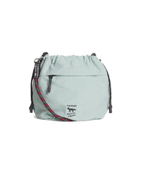 Topology x Maison Kitsune Nylon Pouch Bag - Jet black