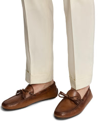 Harold leather tassel loafers - Tan