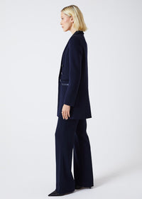 Veste longue - Marine