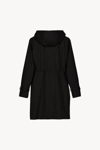 Impermeable a capuche - Noir