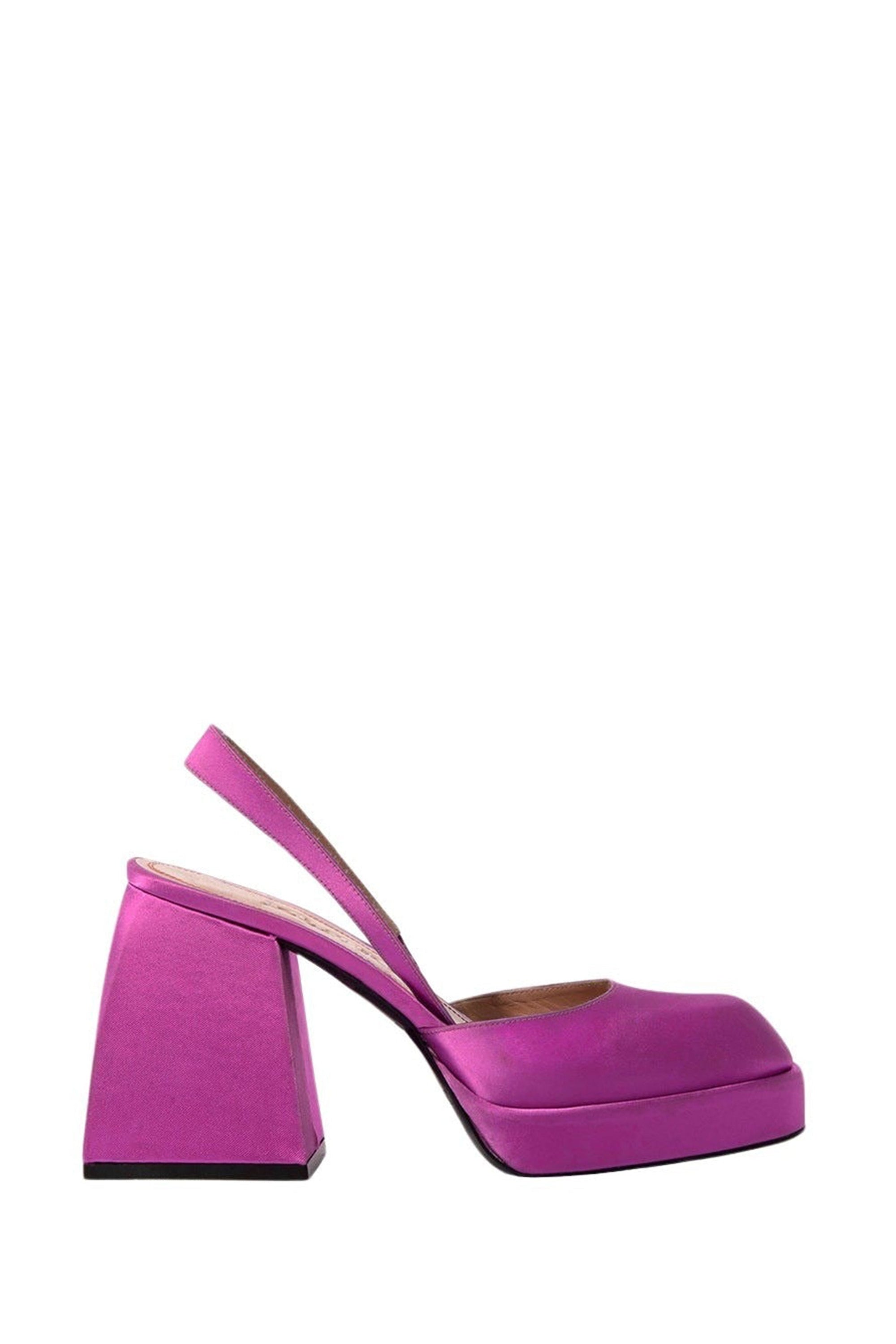 Escarpins Bulla Jones 90 - Satin fuschia