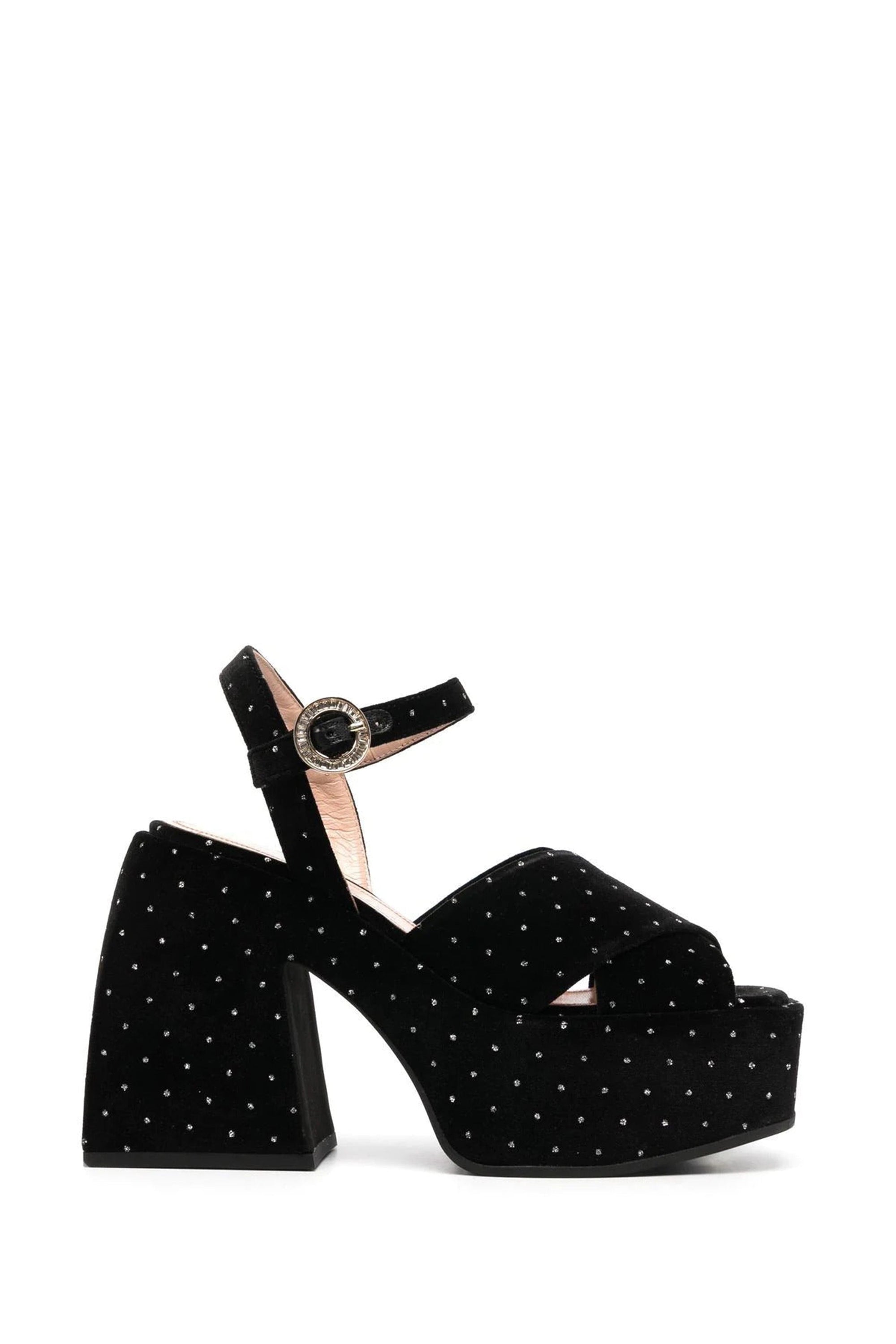 Bulla Joni 120 platforms - Black crystal