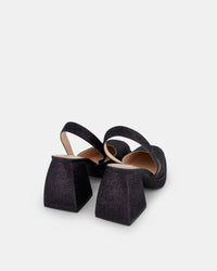 Escarpins Bulla Jones 90 - Paillettes noirs