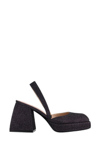 Escarpins Bulla Jones 90 - Paillettes noirs