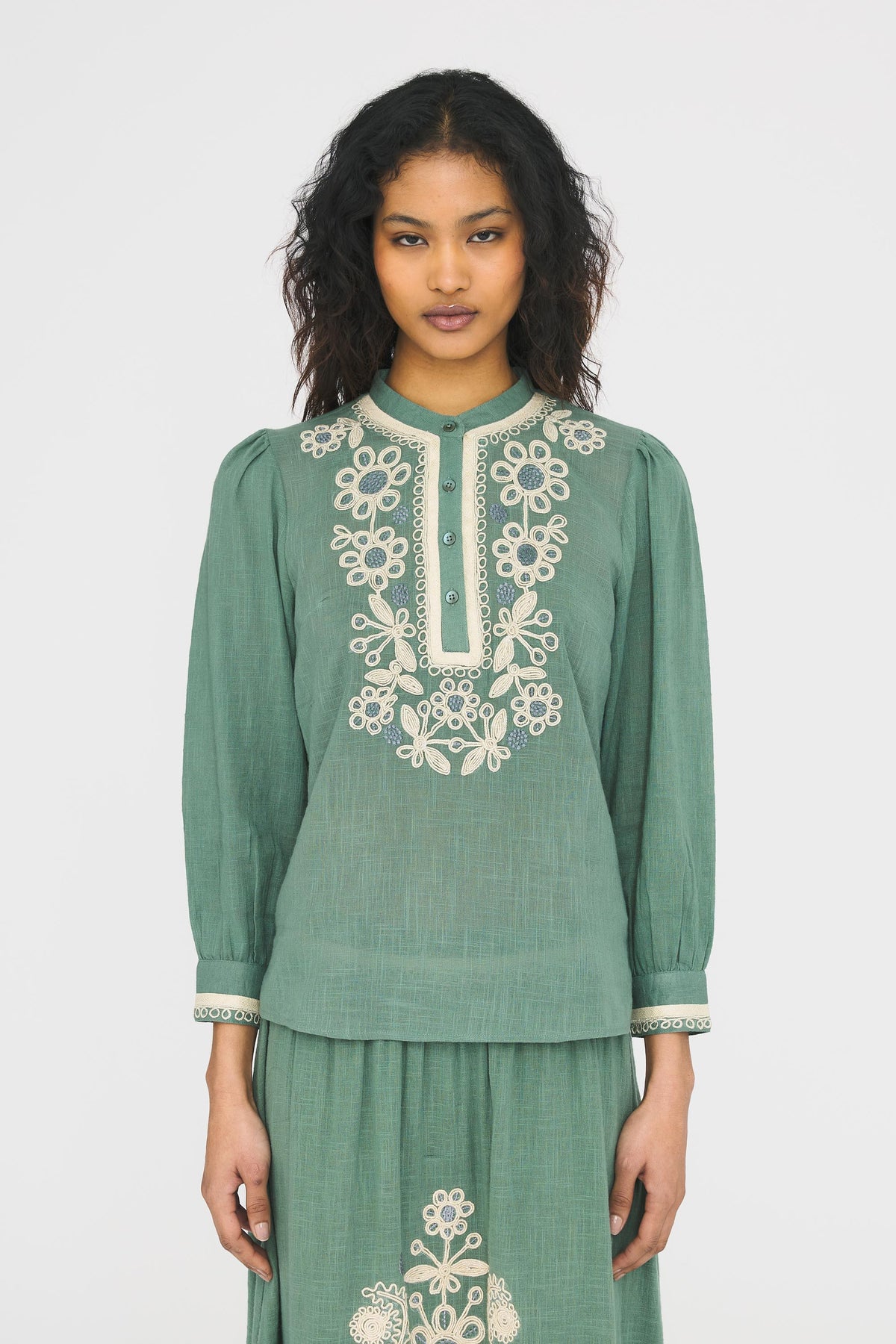 Blouse Nohi - Blue